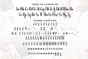 Wednesday | Script Font, a Handwritten Font by Scratchones (Thumbnail 7 of 8)
