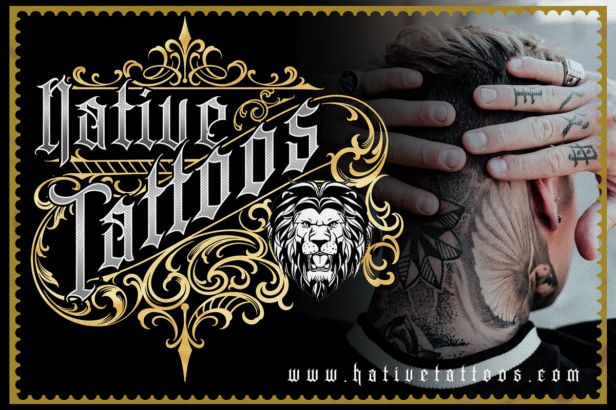 KINGSTOWN, a Blackletter Font by dansdesign (Photo 3 of 10)