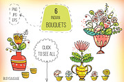 Indian Flowers (vol.2) 76 objects, an Object Illustration by Zooza Art (Thumbnail 5 of 9)