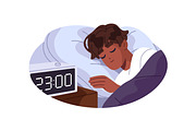 Healthy lifestyle, daily routine set, a Person Illustration by PaperTrident (Thumbnail 10 of 10)