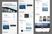 Concept - Solar Panel Website, a Landing Page Template by SLAB! Design (Thumbnail 2 of 5)