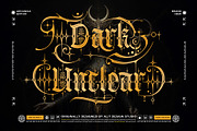 Arcanika Gothic Typeface, a Blackletter Font by alit design (Thumbnail 13 of 20)
