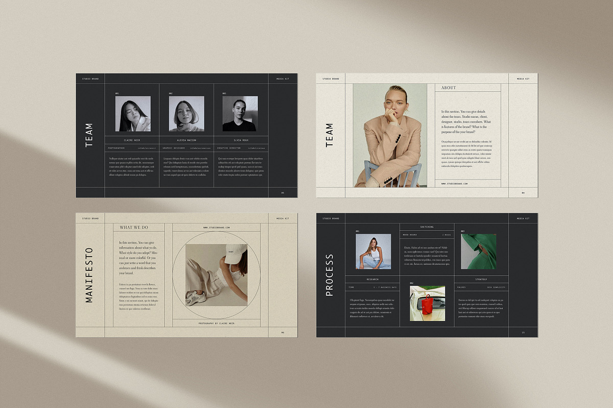 COS | Media Kit | Canva & InDesign, a Magazine Template by Studio Brand (Photo 3 of 9)