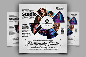 Photography Flyer, a Flyer Template by AfzaalGraphics