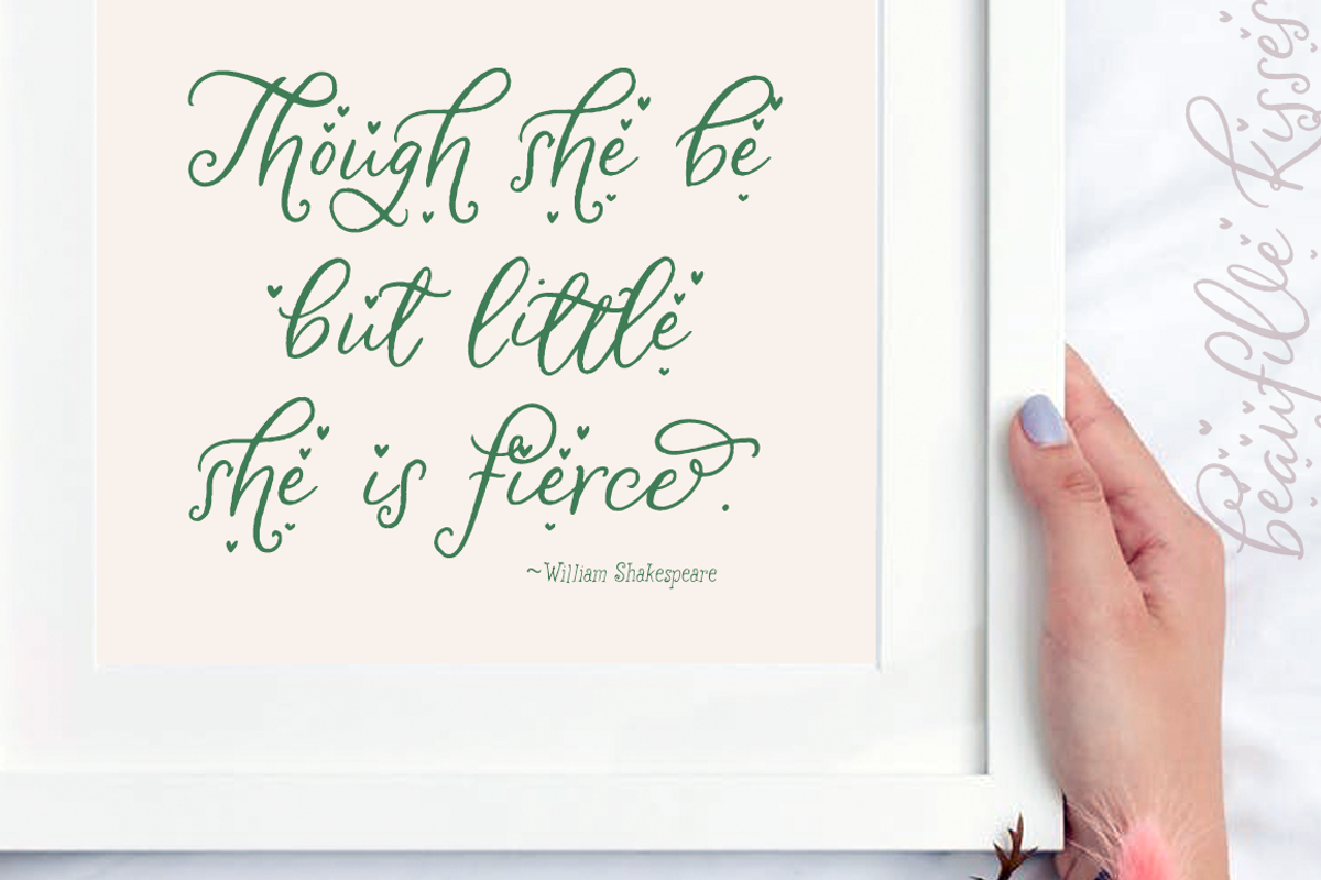 Beaufille Kisses, a Script Font by KLUGE+CO (Photo 4 of 10)