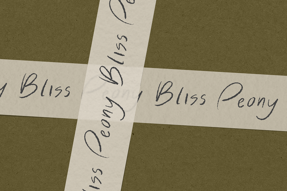 Blissful Radiance Handwritten Font, a Handwritten Font by The Gelato Type (Photo 8 of 33)