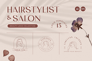 Hairstylist and Salon Beauty Logo, a Branding & Logo Template by Rukuru Studio (Thumbnail 1 of 6)