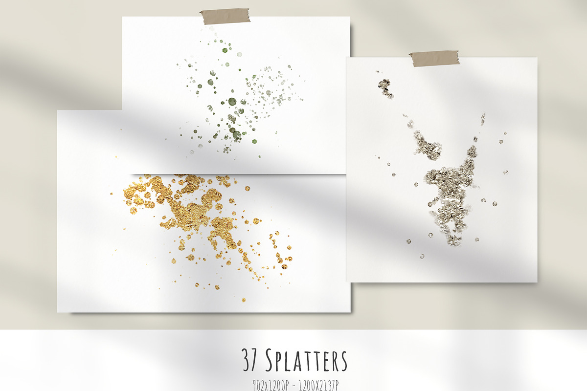 Watercolor Green Leaves Collection, a Decorative Illustration by Damian Roh (Photo 17 of 19)