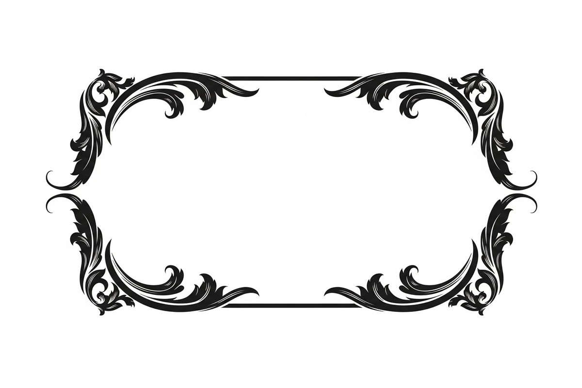 Vintage Decorative Frame Bundle, a Decorative Illustration by musafir_fashion (Photo 21 of 31)