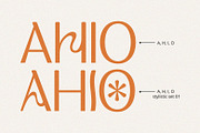 Bliss Mood | Stylized Typeface, a Sans Serif Font by Ef Studio (Thumbnail 12 of 14)