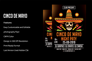 Flyer Cinco de Mayo, a Flyer Template by VaaniDesigns (Thumbnail 1 of 2)