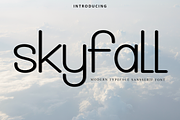 Skyfall, a Sans Serif Font by InermediaSTUDIO (Thumbnail 1 of 8)