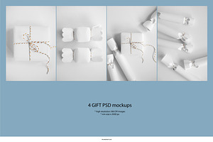 GIFT / WRAPPING MOCKUPS