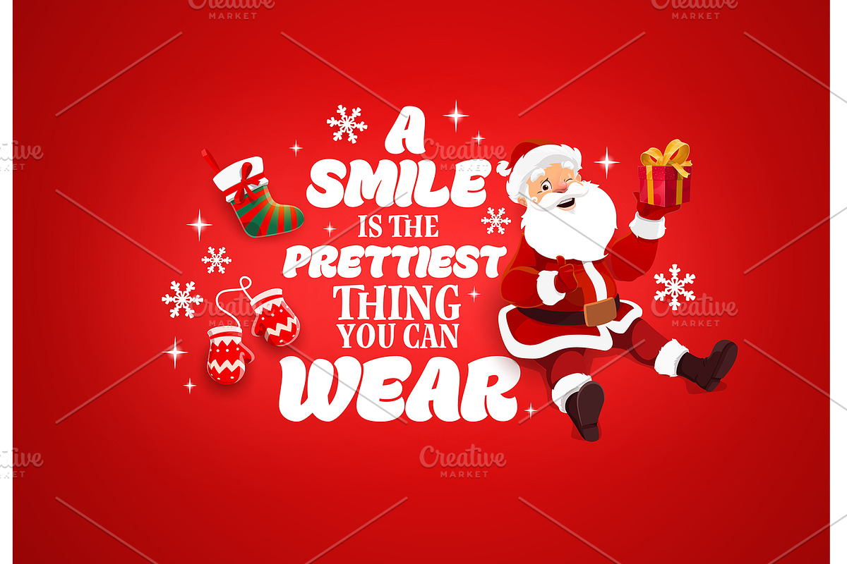 A smile is the prettiest thing you, an Illustration by Vector Tradition (Photo 1 of 3)