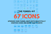 Sales Funnel Kit Icon Set *Updated*, an Icon by Apexure Designs (Thumbnail 1 of 3)