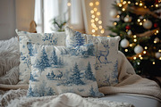Vintage Christmas Pattern Collection, a Pattern Graphic by Olya Creative (Thumbnail 3 of 21)