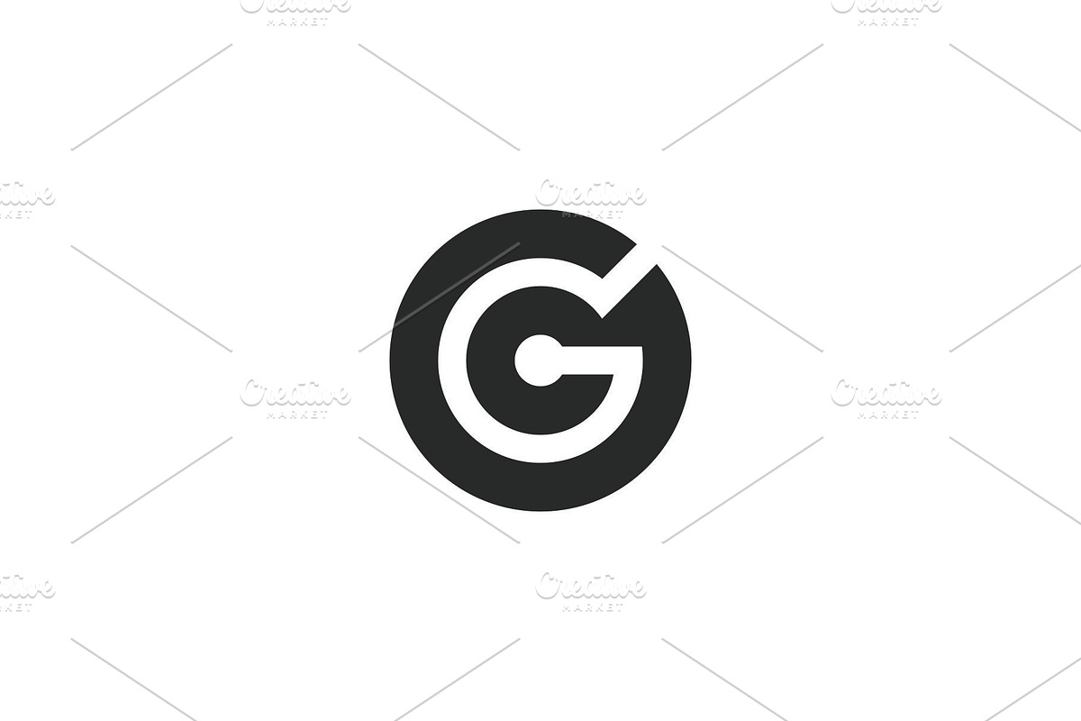 Modern Circle Letter G Logo Template, a Branding & Logo Template by MenkType Studio (Photo 2 of 2)