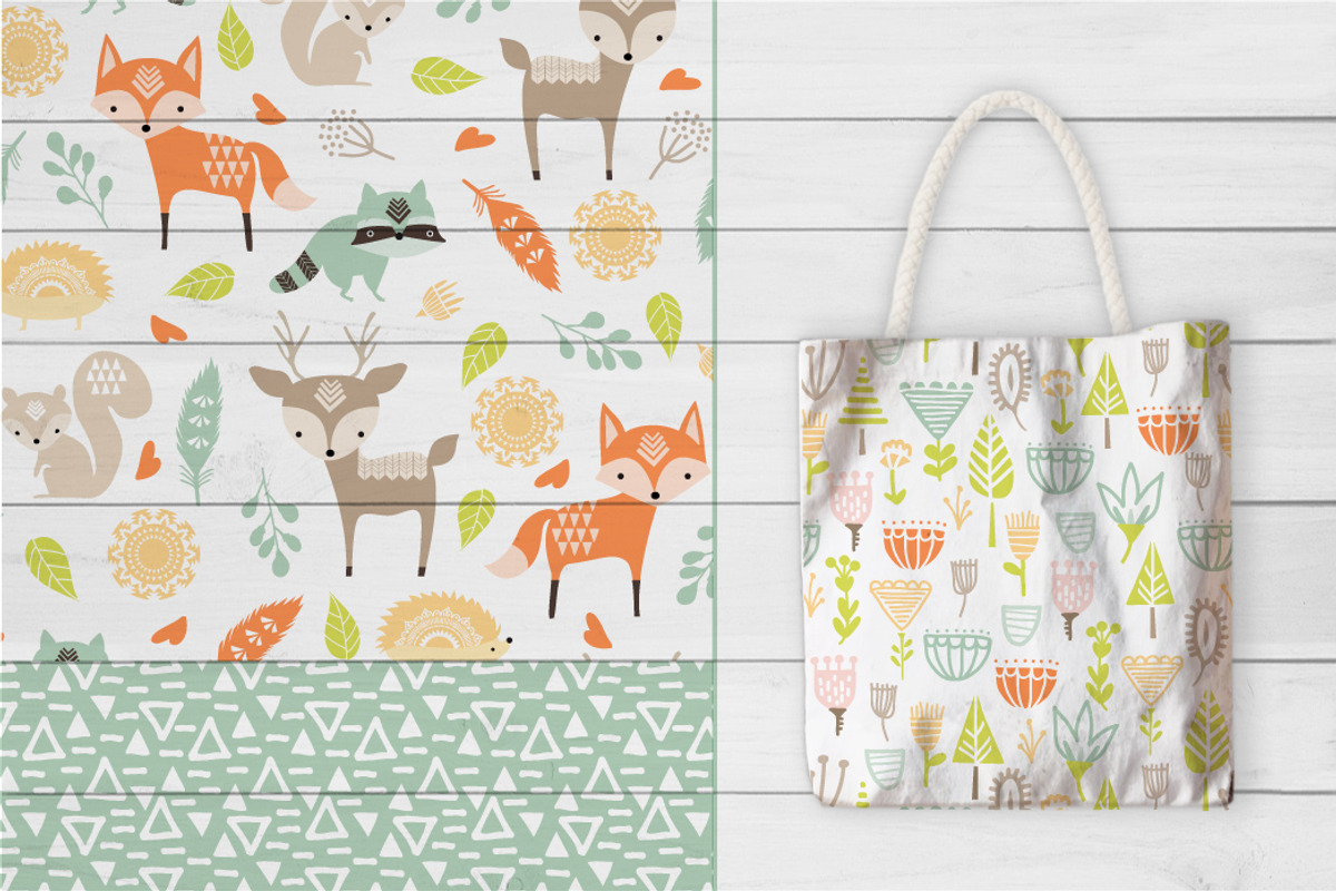 Baby Woodland Design Pack, an Animal Illustration by Wild Twig Co (Photo 9 of 12)