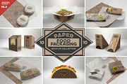 VOL.10 Food Box Packaging Mockups, a Product Mockup by INCDesign (Thumbnail 1 of 22)