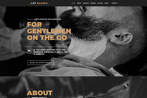 ET Barber - Baber Shop WP Theme