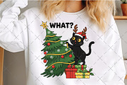 What Cat Christmas Tree png, an Illustration by Craft Nest (Thumbnail 3 of 6)