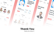 Marketing Agency Web Design, a Wireframe Template by INSPR STD (Thumbnail 6 of 6)
