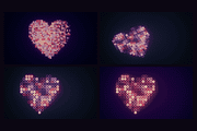 Heart Glow - 12 4K Loops, a Background Graphic by Photocreo Michal Bednarek (Thumbnail 7 of 7)