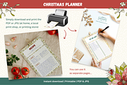 Christmas Planner Printable PDF, a Templates & Theme by Olena Kovalova Design (Thumbnail 2 of 7)