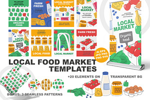 Local Market Poster Templates