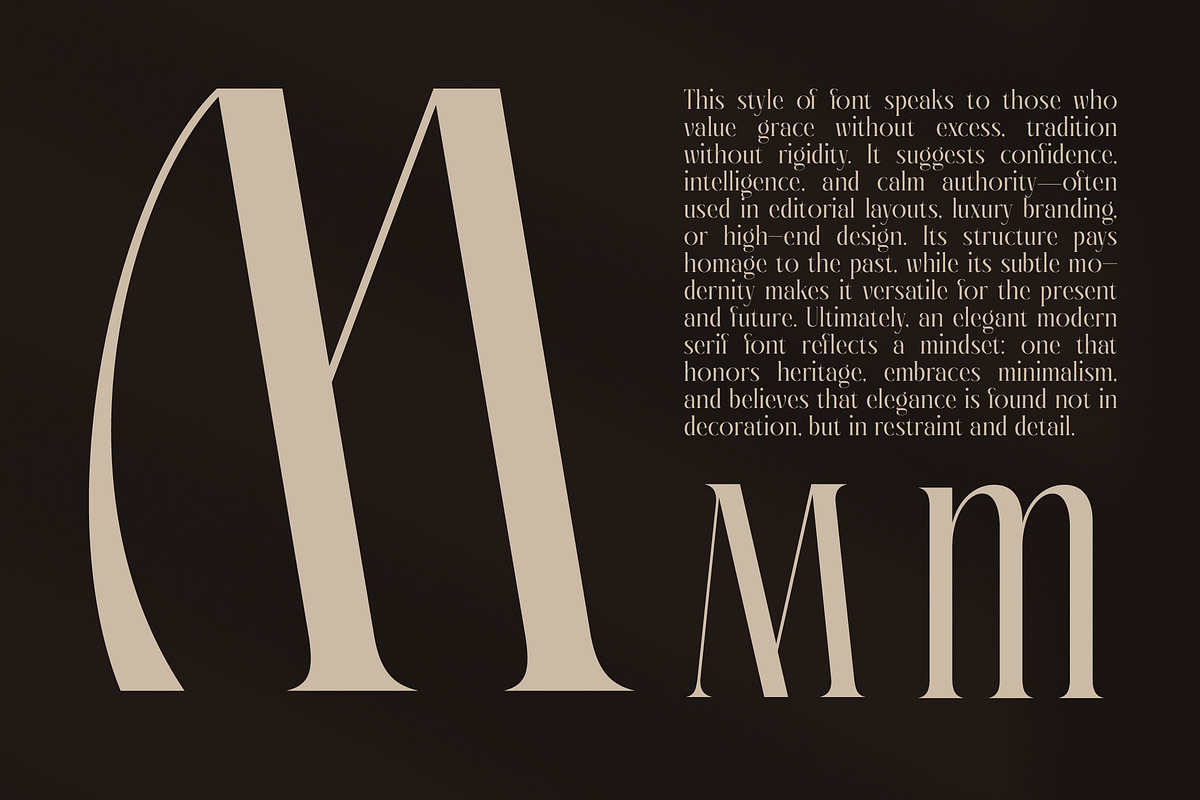 Giftagi Elegant Modern Serif, a Serif Font by timelesstype.co (Photo 14 of 20)
