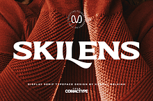 Skilens - Display Serif Typeface