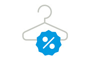 Hanger Flat Icon, a Duotone Icon by Pexelpy (Thumbnail 1 of 2)