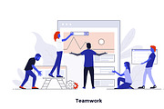 Modern Flat design Business concepts, an Education Illustration by Creative Graphics (Thumbnail 10 of 11)