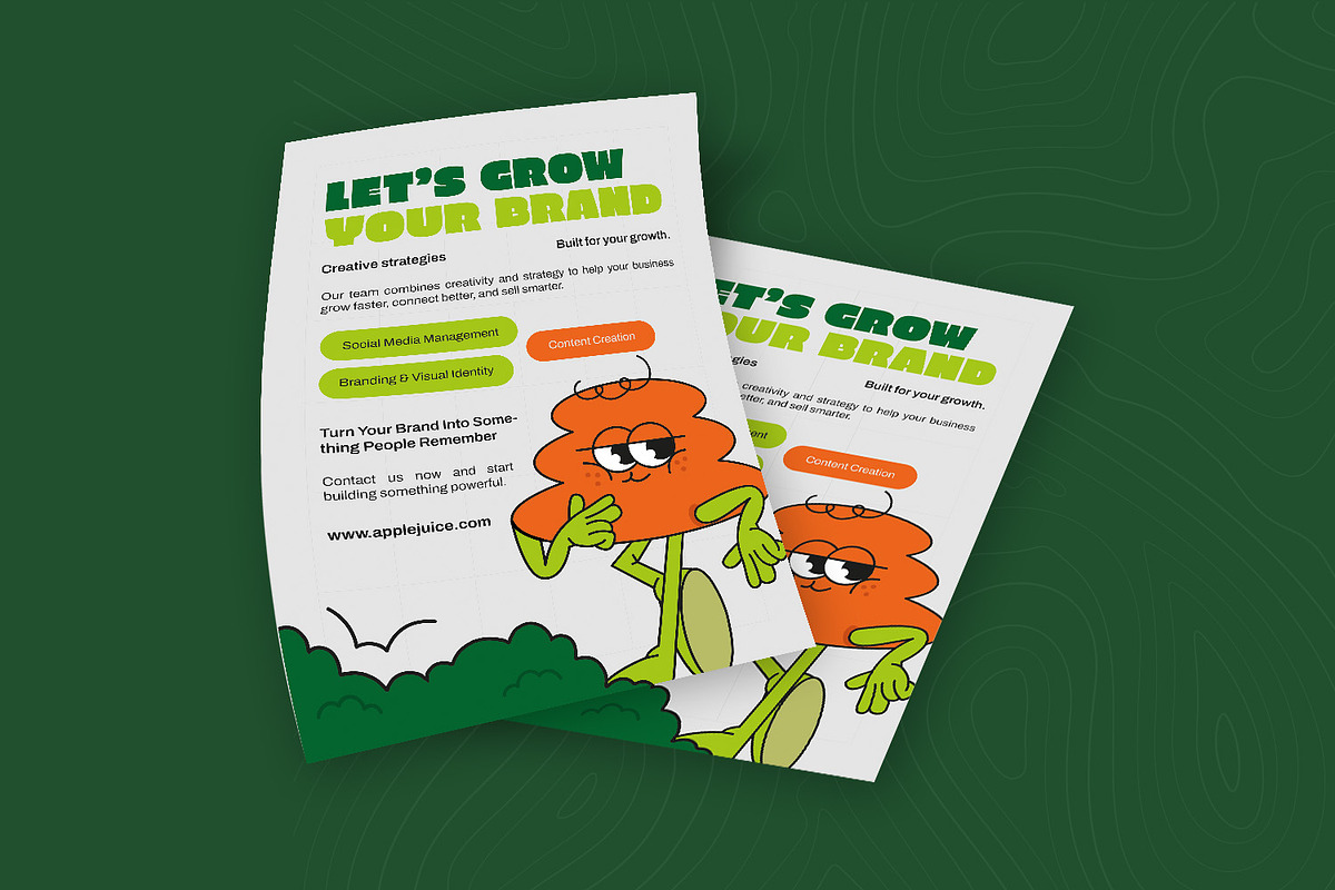 Apple Juice - Flyer, a Flyer Template by Esensifiksi.studio (Photo 3 of 3)