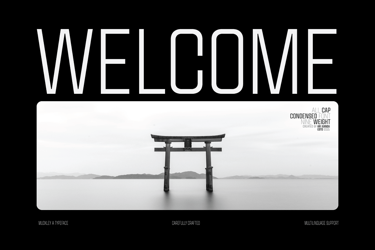Muckley, a Sans Serif Font by Linecreative (Photo 2 of 9)
