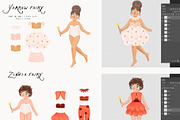 FLOWER FAIRIES. The floral alphabet, a Decorative Illustration by annartdreams (Thumbnail 17 of 18)