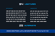 Bagiqu | Athletic Font, a Sans Serif Font by twinstd (Thumbnail 13 of 14)