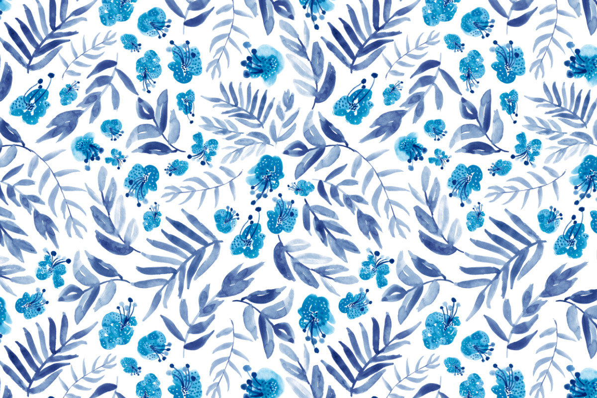 Azure and indigo, a Pattern Graphic by Anya-D (Photo 1 of 5)