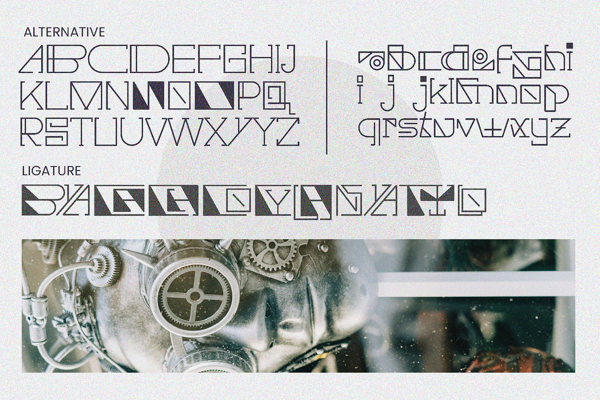 Cyber Megico Font, a Font by Erifqizefont (Photo 10 of 15)