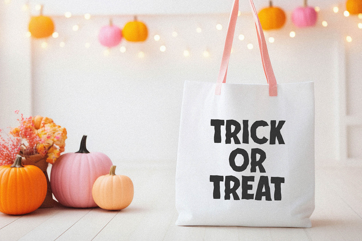Calling Monsters Spooky Halloween Fo, a Script Font by BarcelonaShop (Photo 7 of 9)