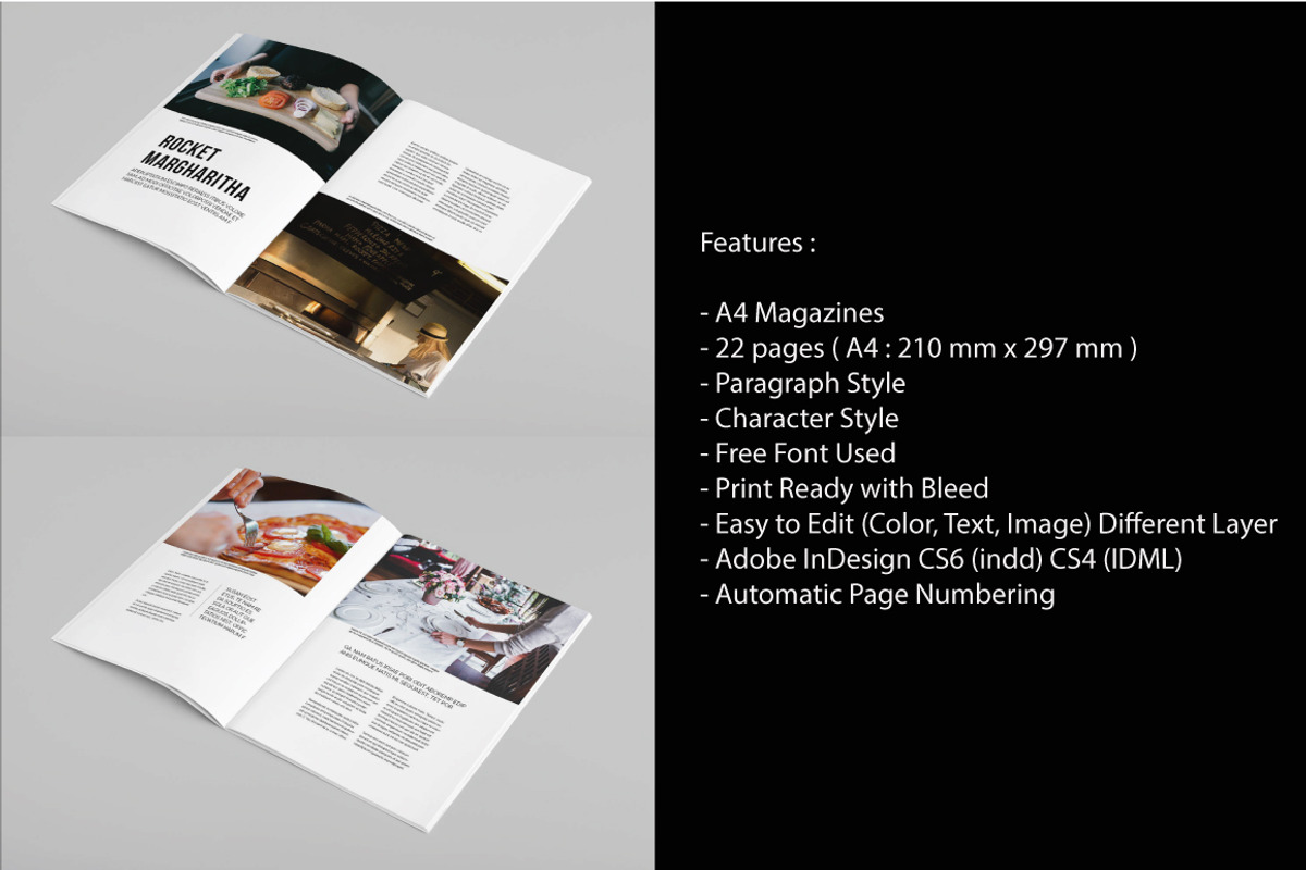 A4 Magazines, a Magazine Template by marone (Photo 4 of 5)
