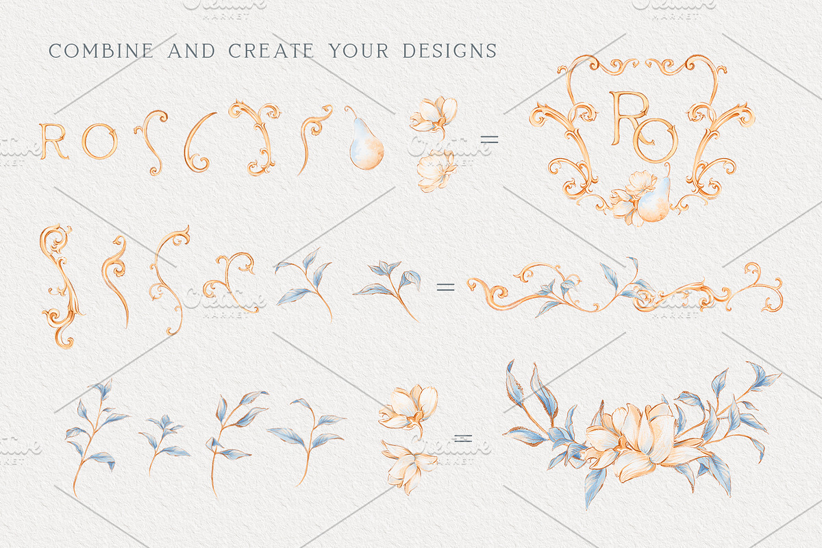 Monogram and crests creator, an Illustration by Sensual Art (Photo 2 of 16)