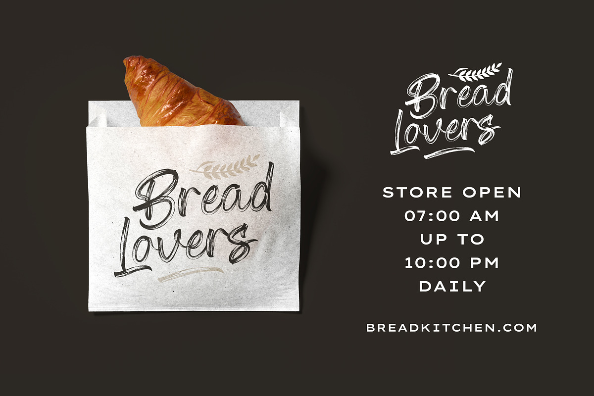 Rocks Bastard - Dry Brush Font, a Handwritten Font by VASTARD STUDIO (Photo 5 of 9)