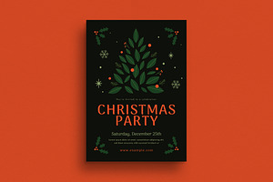 Christmas Event Flyer, a Flyer Template by Guuver
