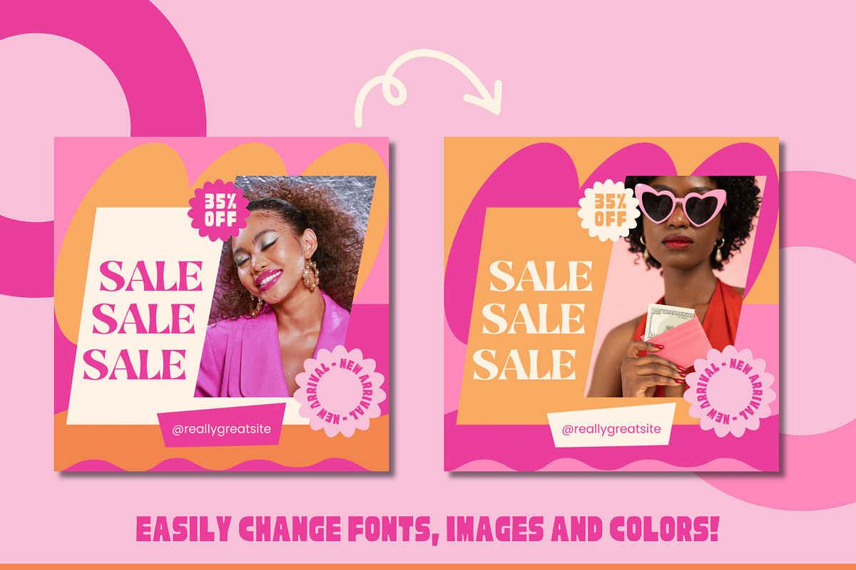 200 Social Media Posts Templates, a Templates & Theme by TemplateCastleStore (Photo 4 of 10)