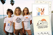 Boys Surf Print Pattern Collection, a Decorative Illustration by Coco & Cub Studio (Thumbnail 4 of 11)