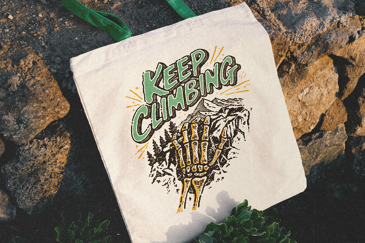 HAND DRAWN CLIMBING SET ILLUSTRATION, an Object Illustration by Southerntown (Photo 7 of 9)