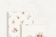 Watercolor Blush Roses Floral Set, a Decorative Illustration by Carol Lozove (Thumbnail 3 of 50)