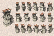 Isometric Ancient City Pack, an Object Graphic by Beatheart Creative Studio (Thumbnail 5 of 77)