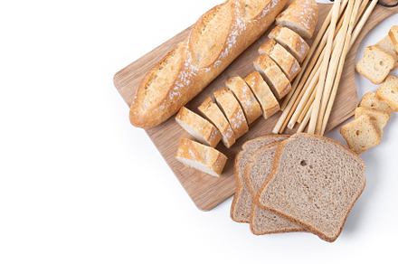 Assortment of Bread Products